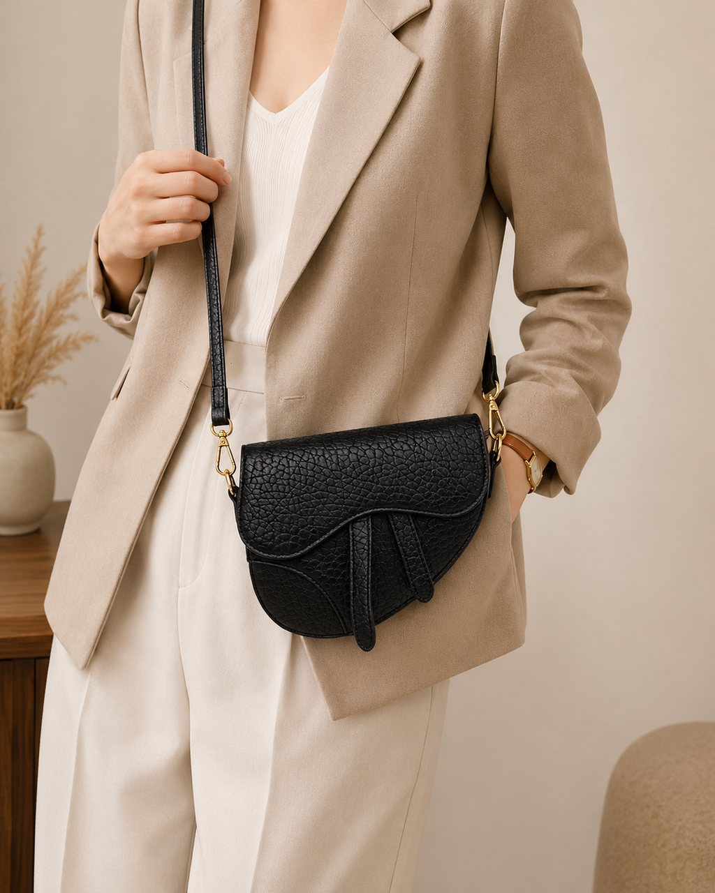 The Lavenza Mini Saddle Bag